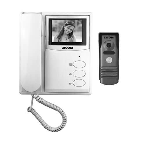 Black/white Video Door Phone| Zicom in Nashik